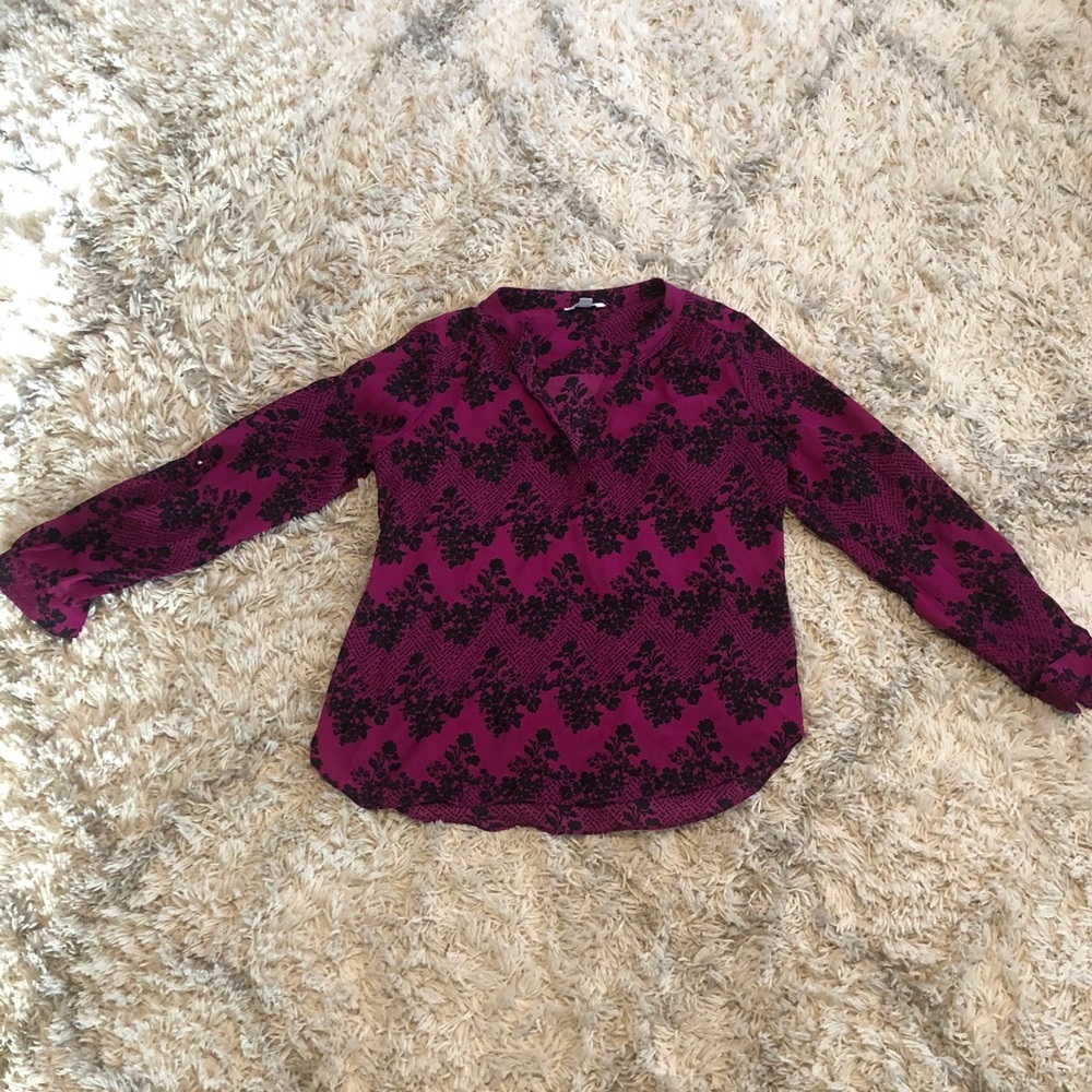 Women’s floral Long sleeve blouse